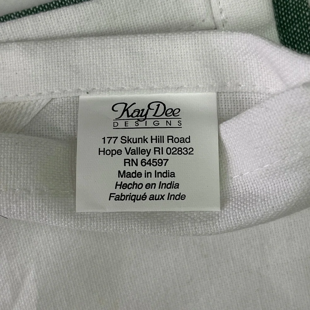 Kay Dee Designs‎ Snarkasms Snowman Meltdown Cotton Tea Towel White Green H6612